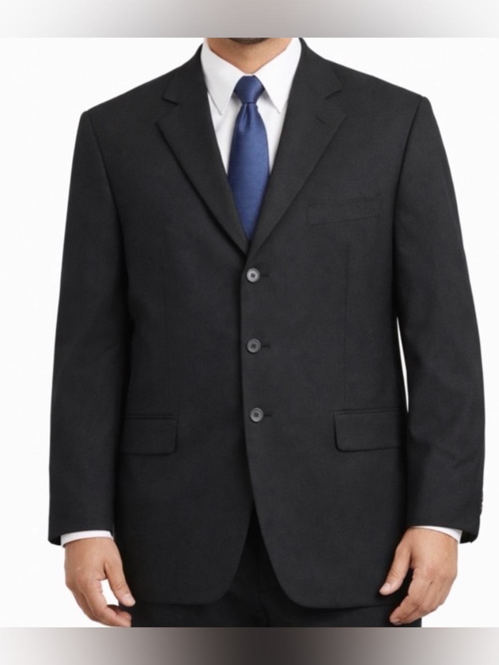 Lucelli Black Dress Blazer Men’s Size 38R(A264)✨